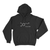 Dopamine Molecule Design Unisex Hoodie Black