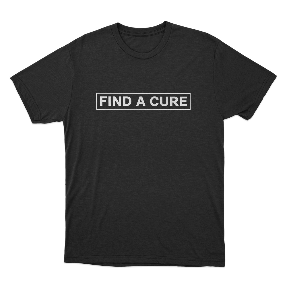 Find A Cure Unisex T Shirt Black Find A Cure Unisex T Shirt Black
