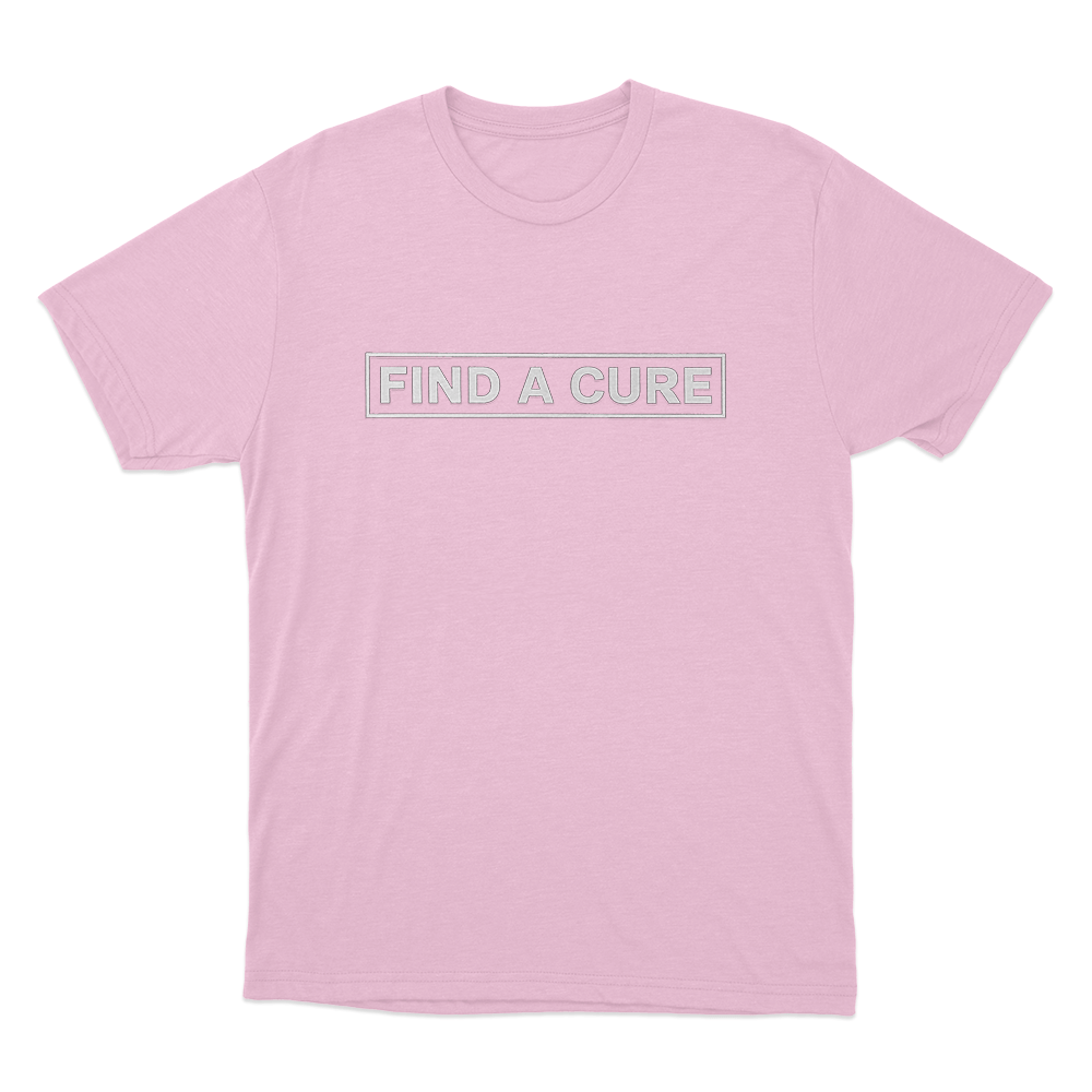 Find A Cure Unisex T Shirt Pink Find A Cure Unisex T Shirt Pink