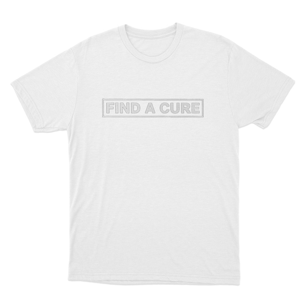 Find A Cure Unisex T Shirt White Find A Cure Unisex T Shirt White
