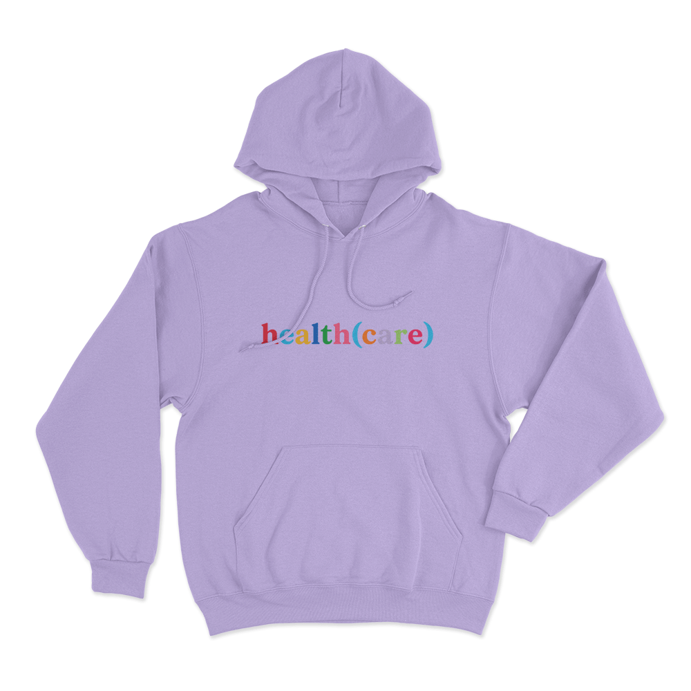 Health(Care) Unisex Hoodie Purple HealthCare Unisex Hoodie Purple
