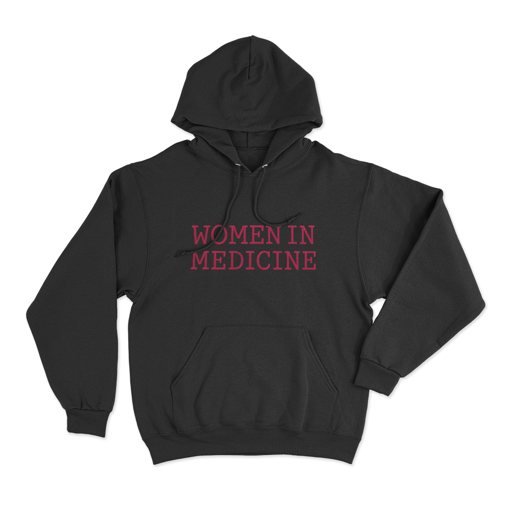 Women In Medicine Unisex Hoodie Black Women In Medicine Unisex Hoodie Black